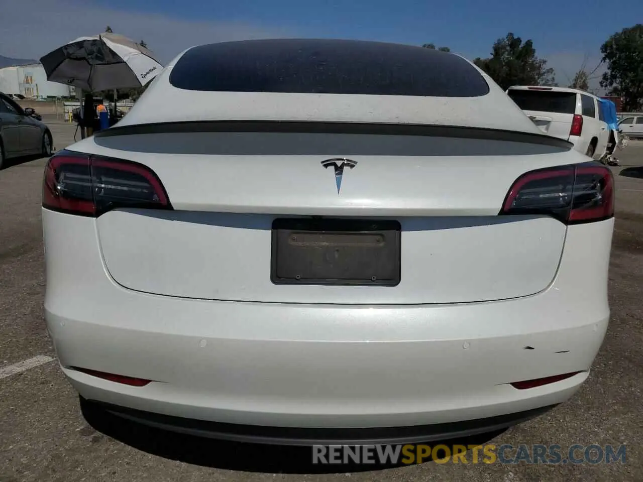 6 Фотография поврежденного автомобиля 5YJ3E1EA5LF740154 TESLA MODEL 3 2020