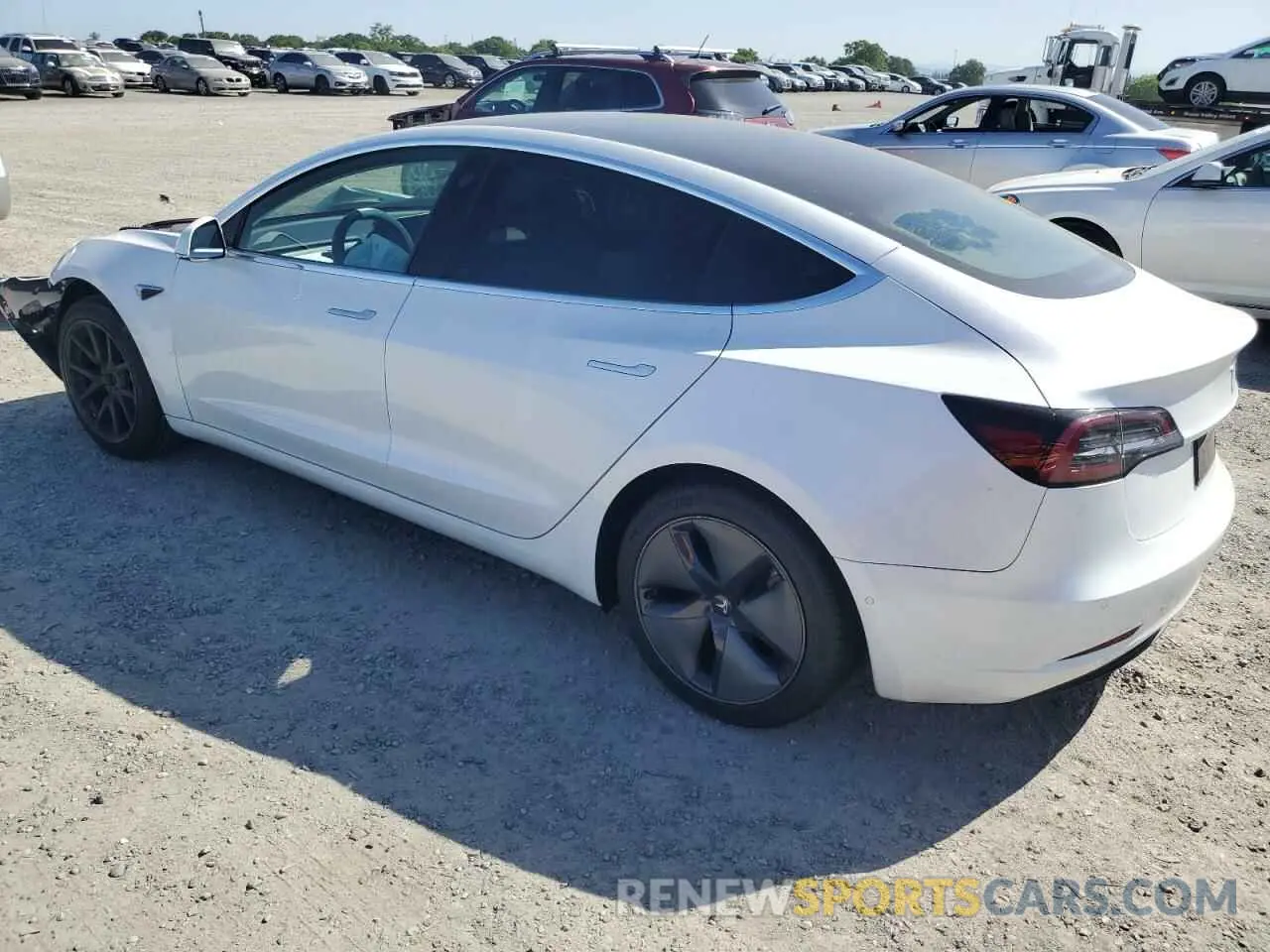 2 Фотография поврежденного автомобиля 5YJ3E1EA5LF741093 TESLA MODEL 3 2020
