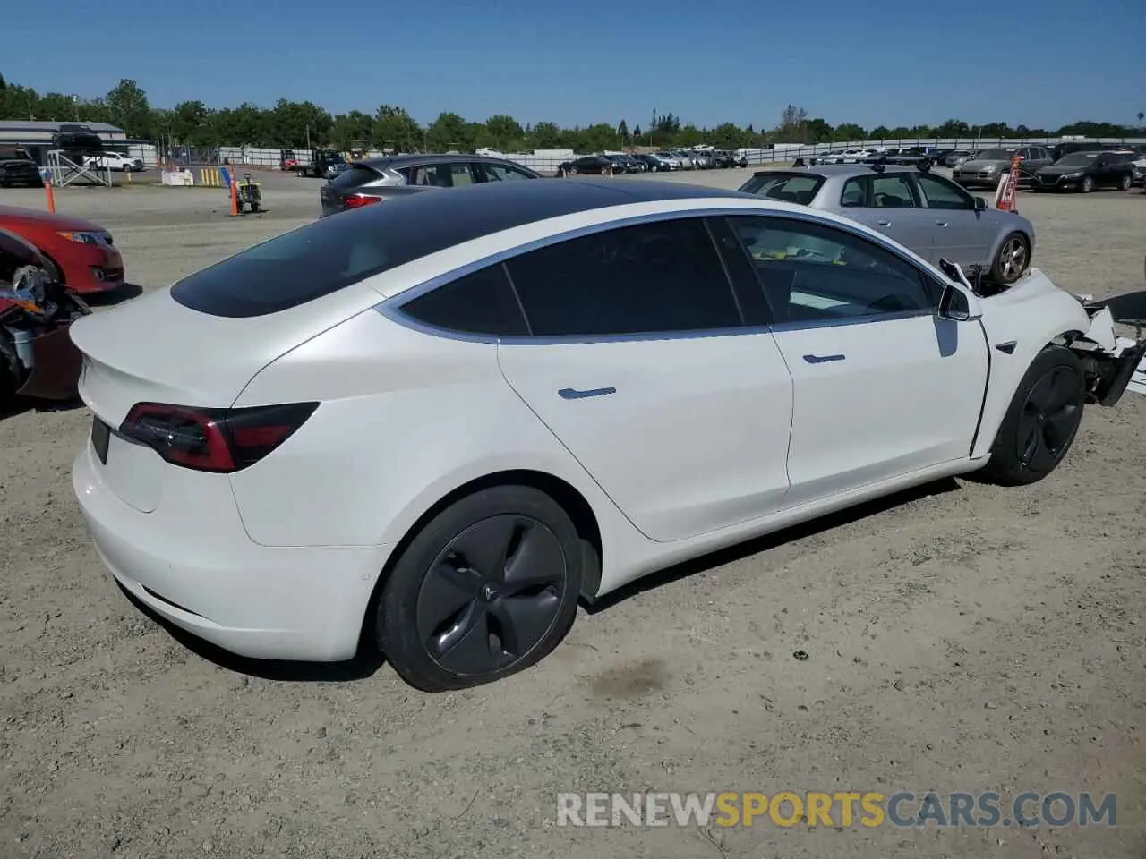 3 Фотография поврежденного автомобиля 5YJ3E1EA5LF741093 TESLA MODEL 3 2020