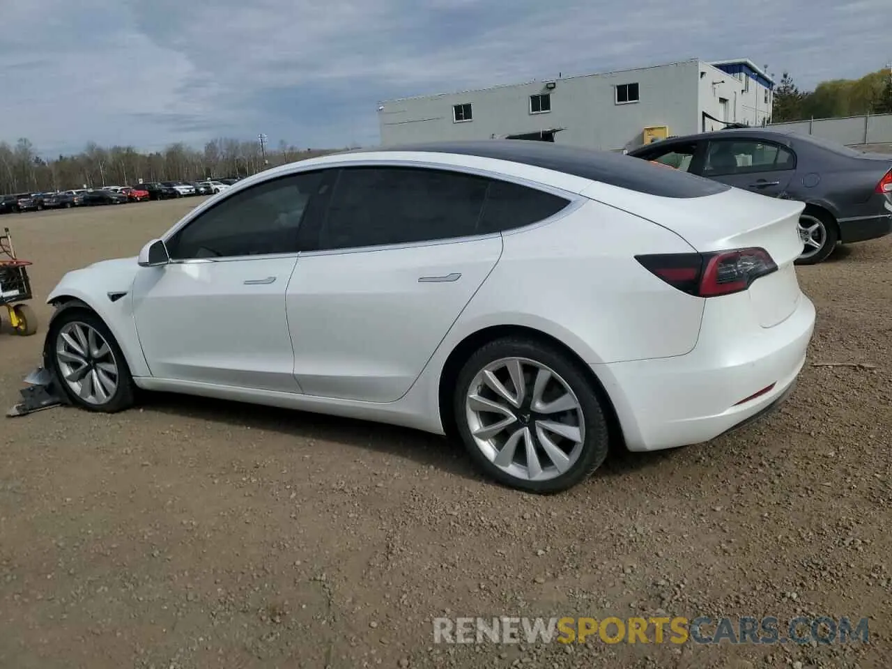 2 Photograph of a damaged car 5YJ3E1EA6LF625983 TESLA MODEL 3 2020