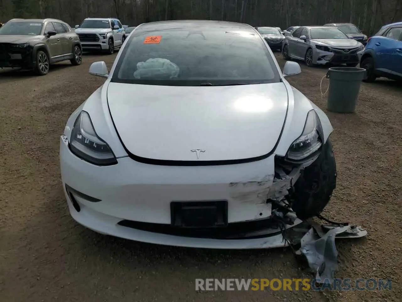 5 Photograph of a damaged car 5YJ3E1EA6LF625983 TESLA MODEL 3 2020