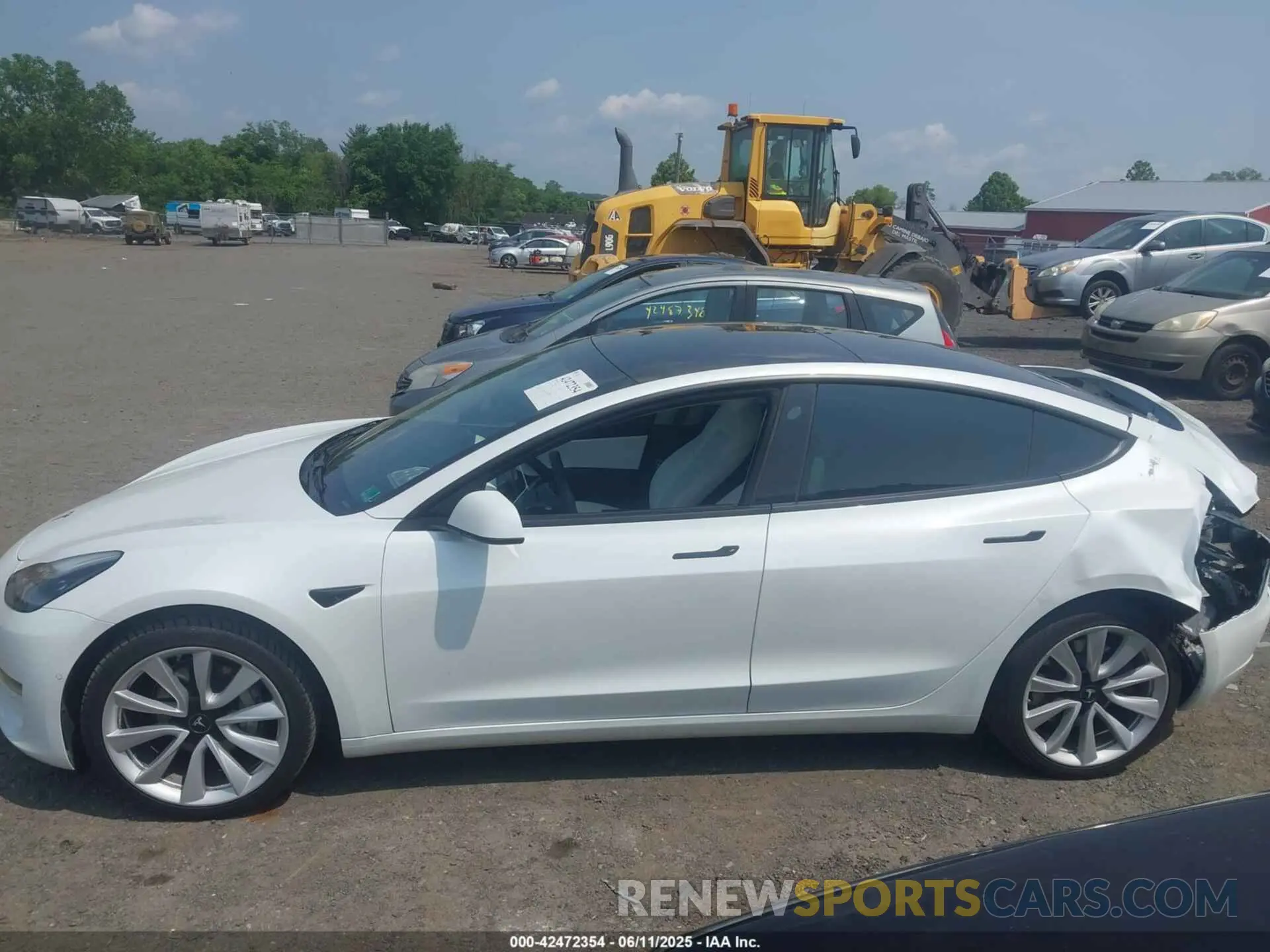 14 Фотография поврежденного автомобиля 5YJ3E1EA6LF635008 TESLA MODEL 3 2020