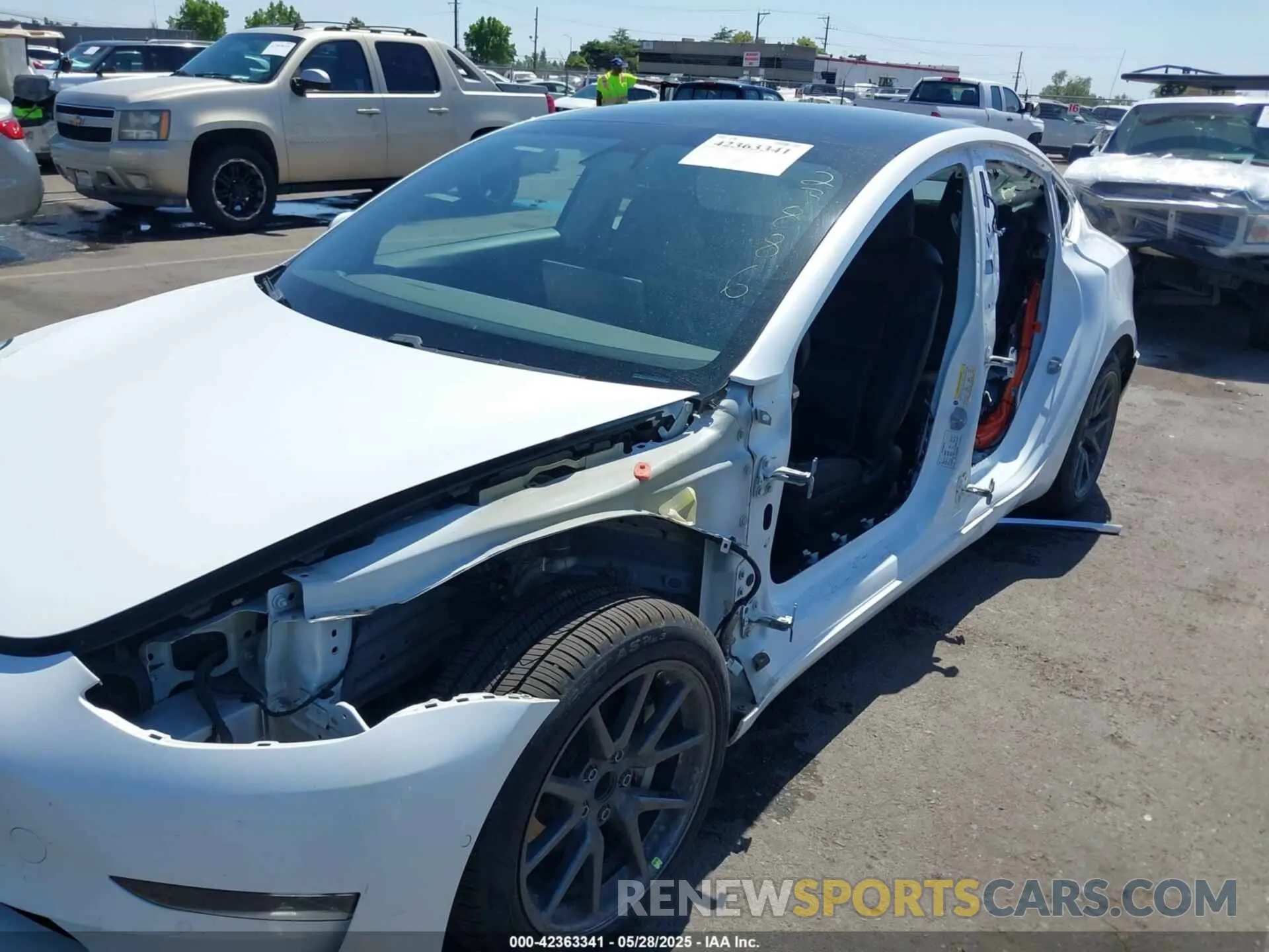 6 Фотография поврежденного автомобиля 5YJ3E1EA6LF659311 TESLA MODEL 3 2020
