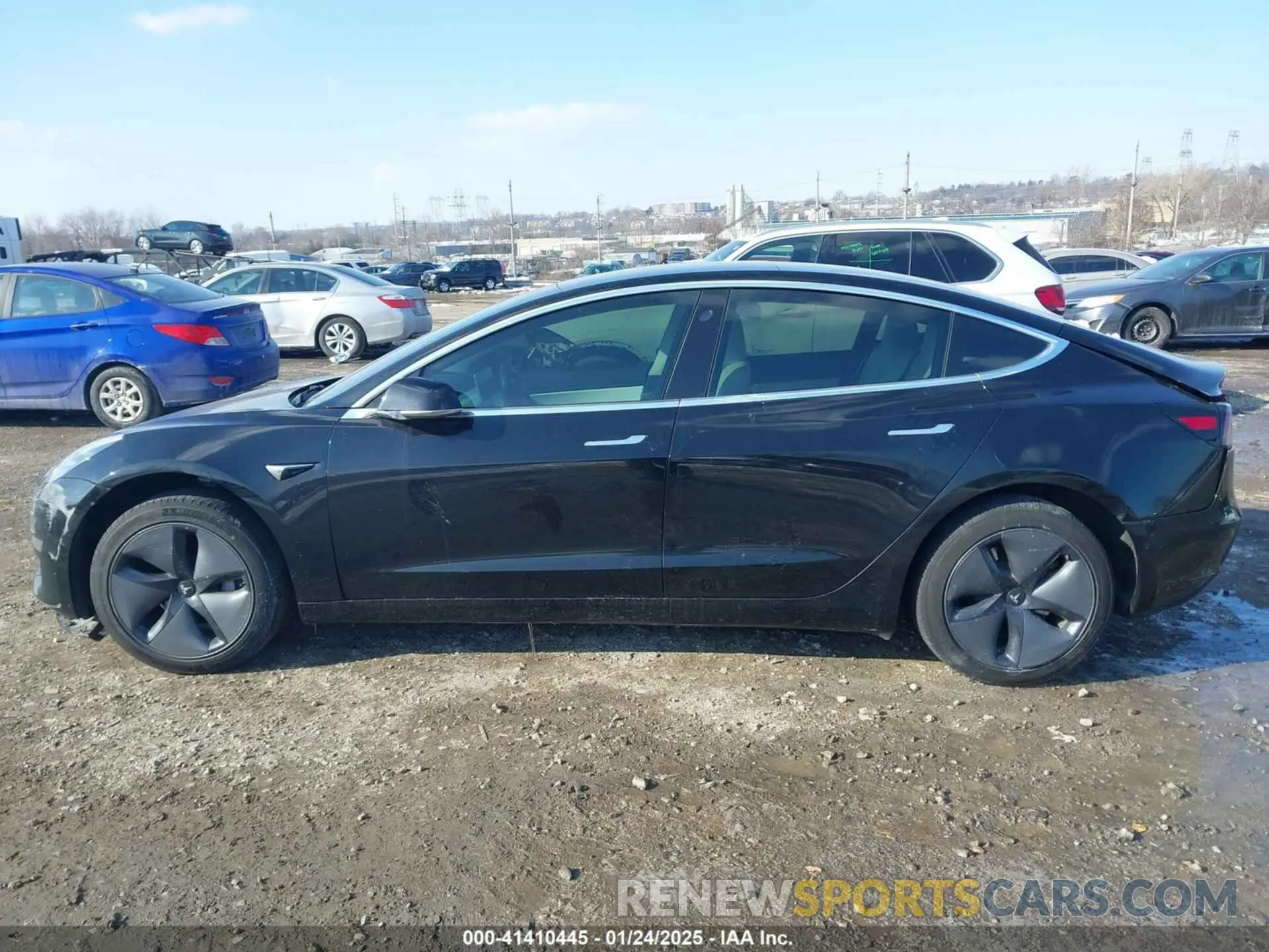 13 Photograph of a damaged car 5YJ3E1EA6LF662080 TESLA MODEL 3 2020