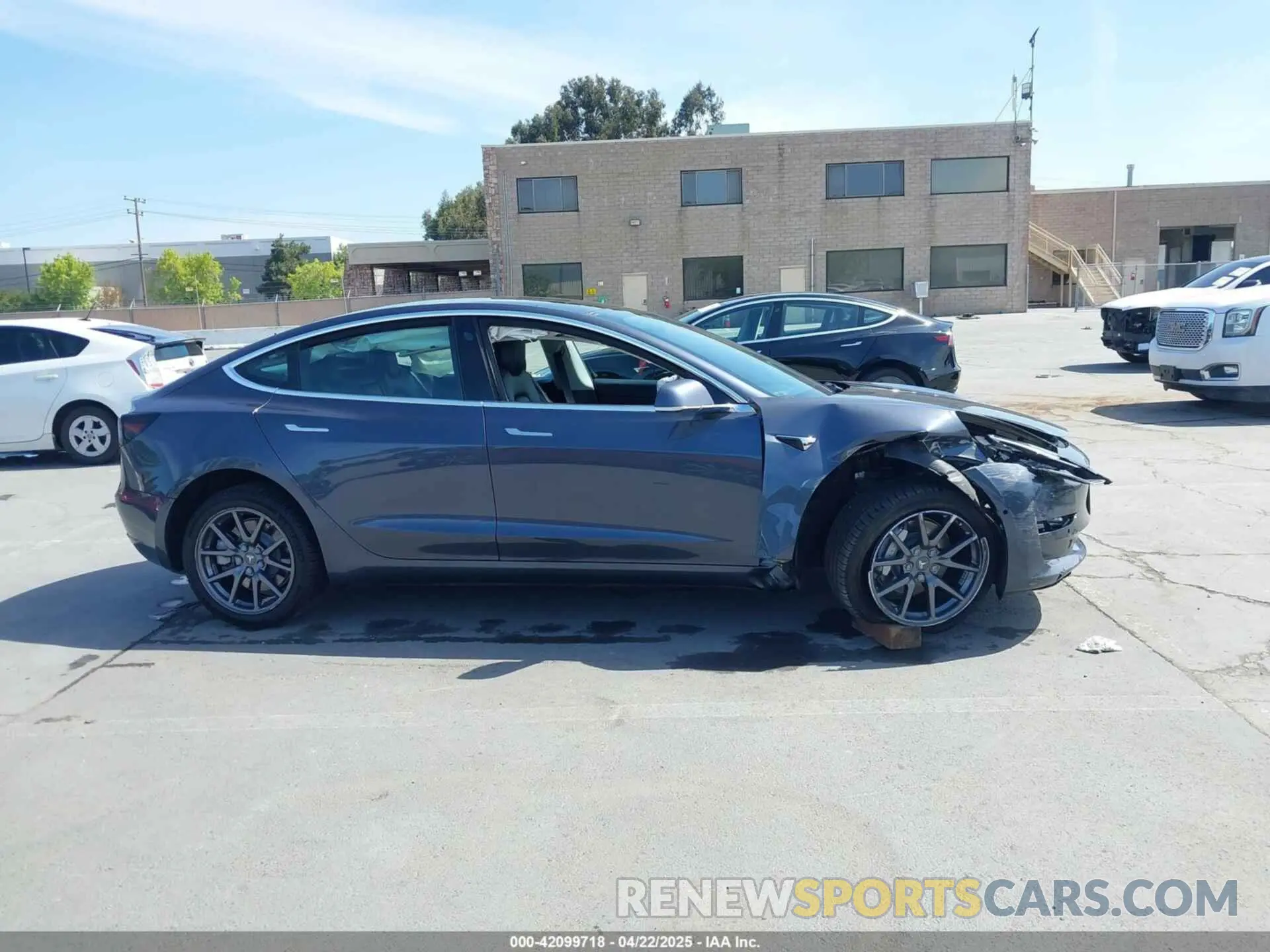 13 Photograph of a damaged car 5YJ3E1EA6LF703159 TESLA MODEL 3 2020