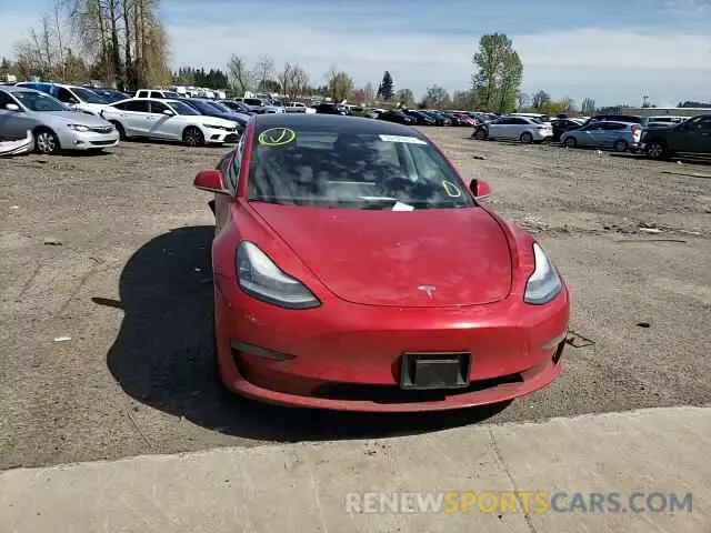 10 Photograph of a damaged car 5YJ3E1EA6LF705655 TESLA MODEL 3 2020