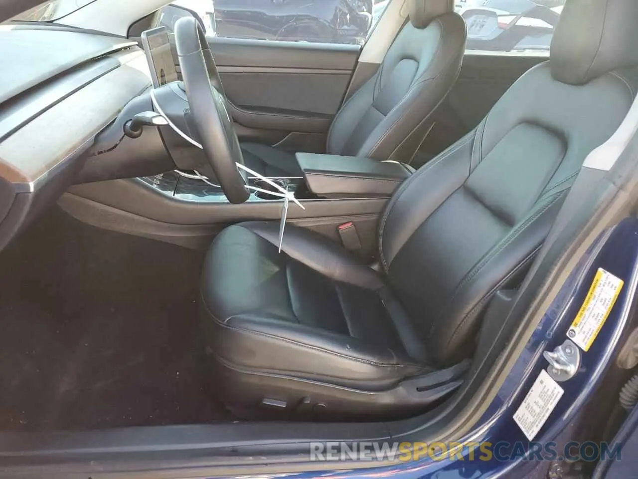 7 Photograph of a damaged car 5YJ3E1EA6LF739868 TESLA MODEL 3 2020