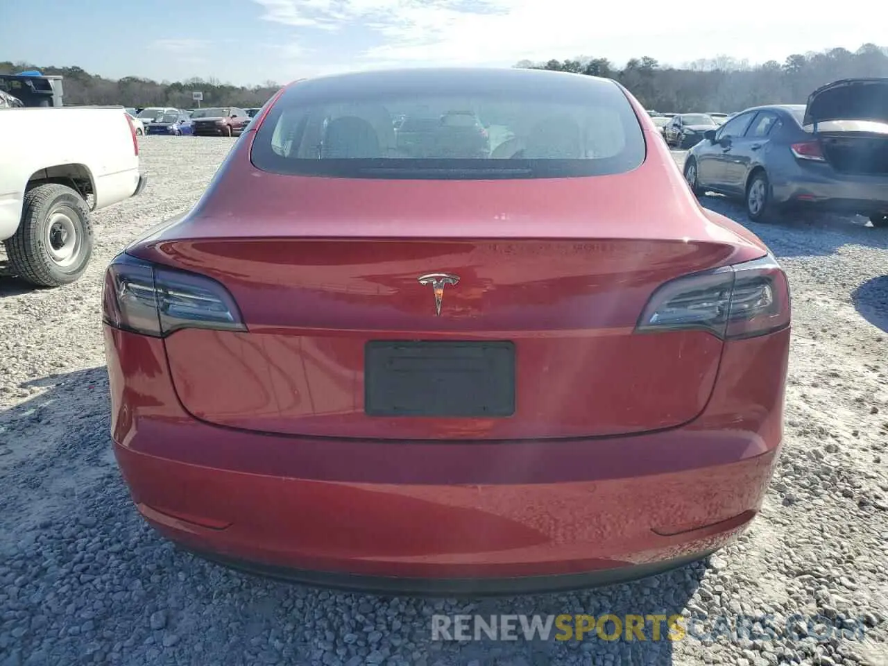 6 Photograph of a damaged car 5YJ3E1EA6LF740938 TESLA MODEL 3 2020