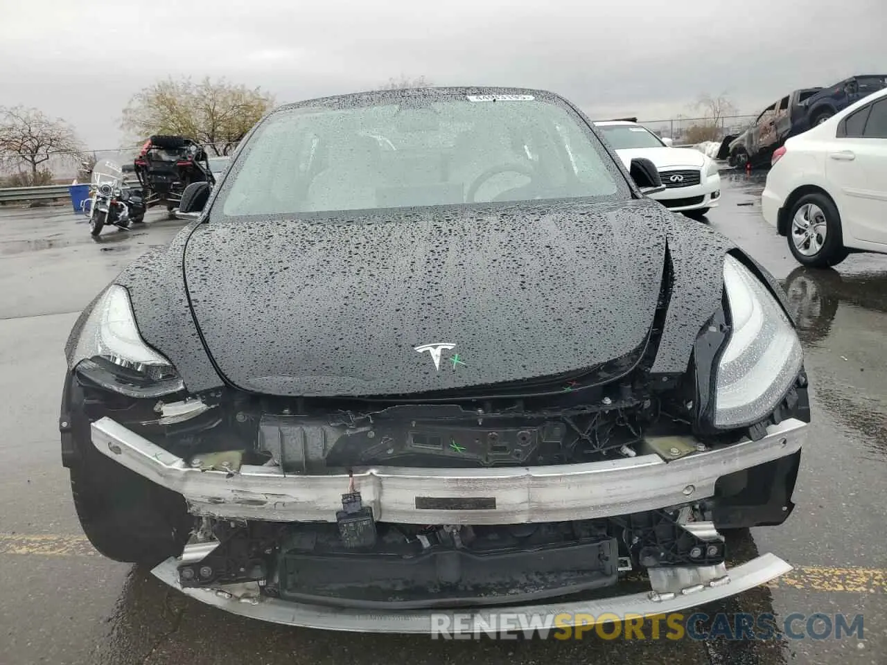 5 Фотография поврежденного автомобиля 5YJ3E1EA6LF806744 TESLA MODEL 3 2020