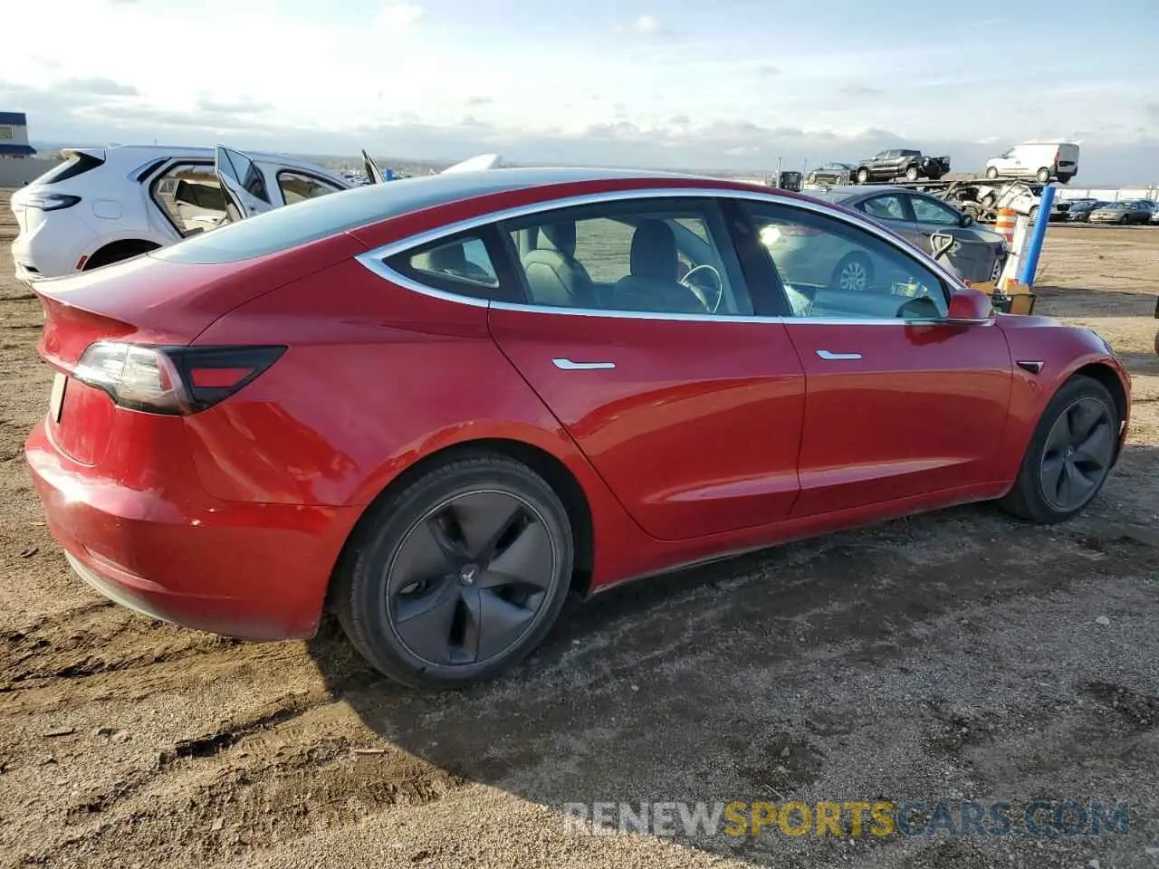 3 Photograph of a damaged car 5YJ3E1EA6LF808591 TESLA MODEL 3 2020