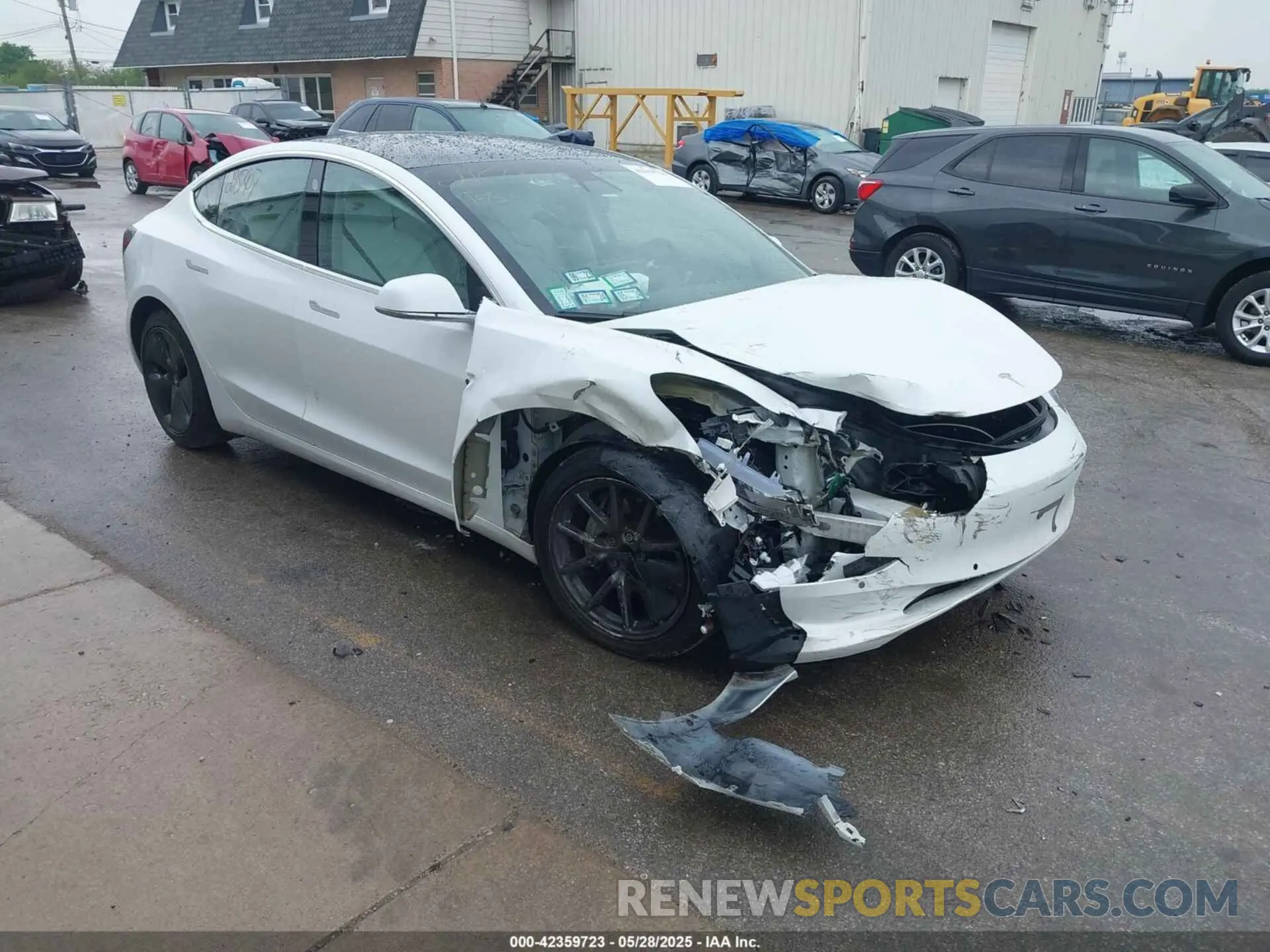 1 Фотография поврежденного автомобиля 5YJ3E1EA7LF599054 TESLA MODEL 3 2020