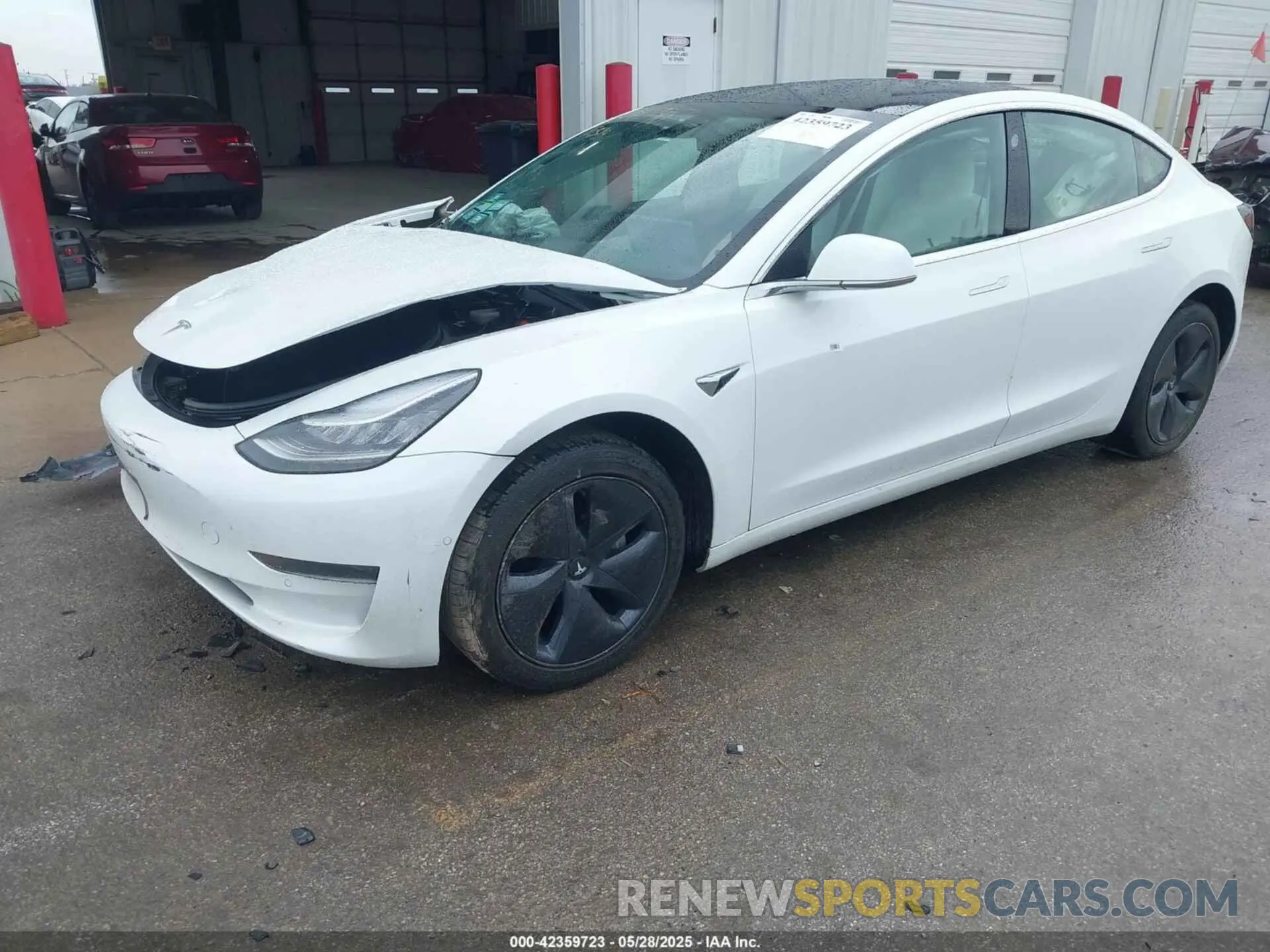 2 Фотография поврежденного автомобиля 5YJ3E1EA7LF599054 TESLA MODEL 3 2020