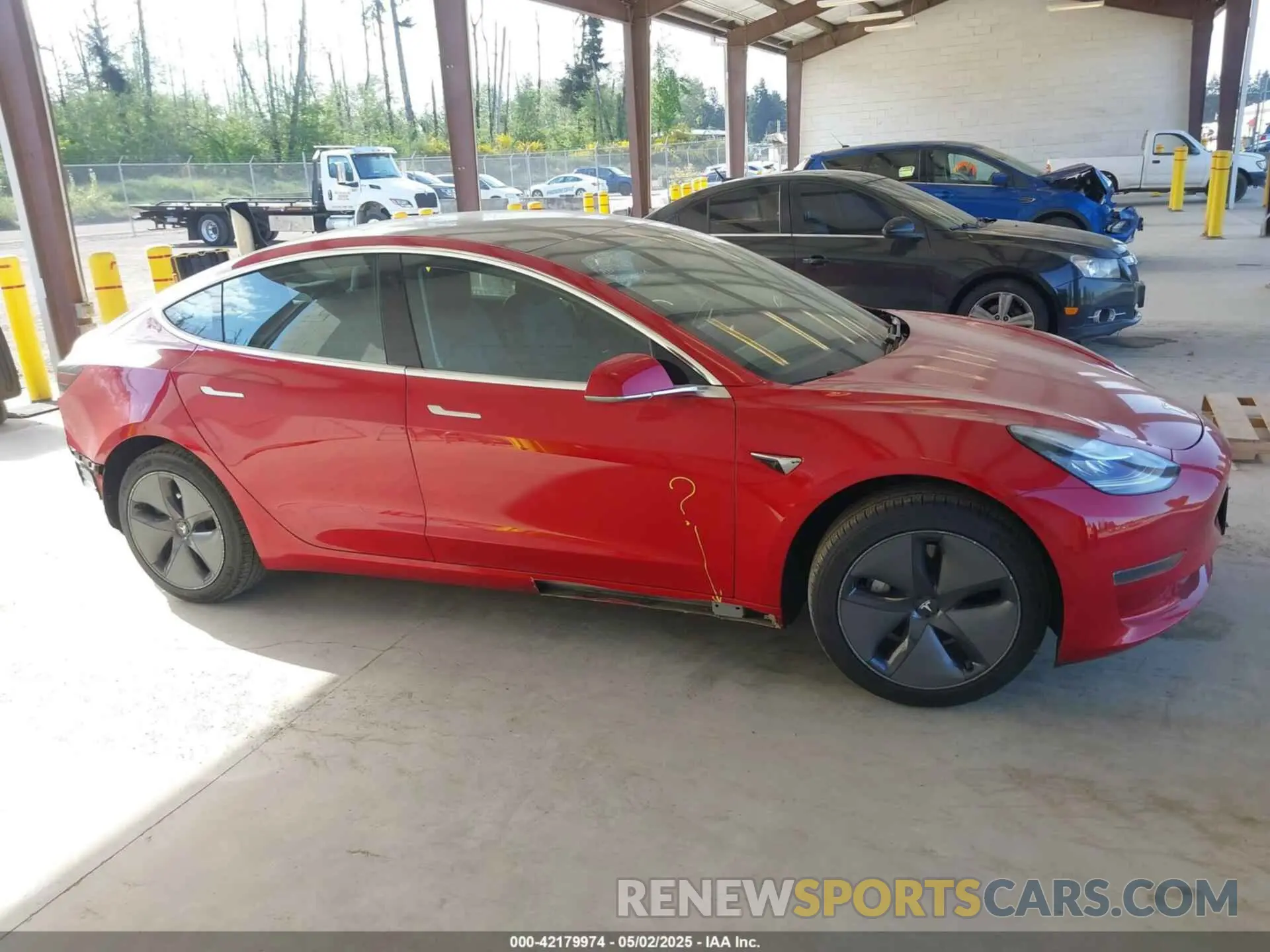 14 Photograph of a damaged car 5YJ3E1EA7LF611669 TESLA MODEL 3 2020