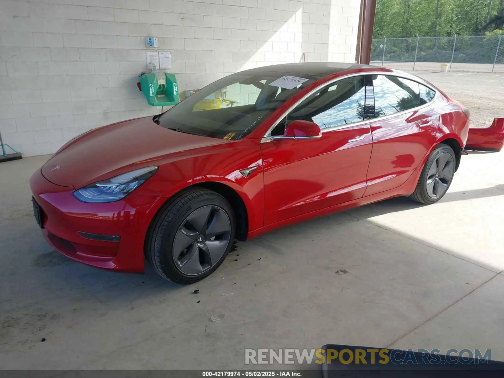 2 Photograph of a damaged car 5YJ3E1EA7LF611669 TESLA MODEL 3 2020