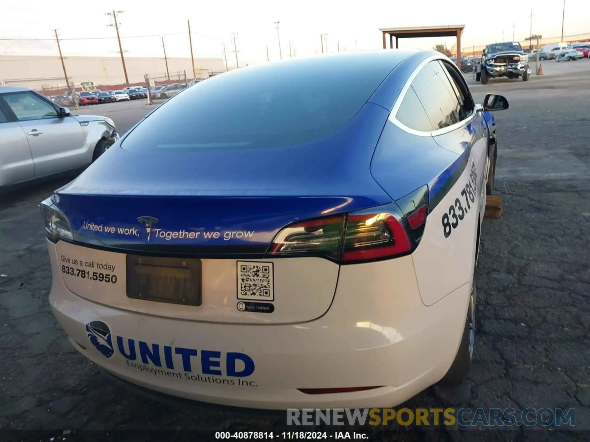 16 Фотография поврежденного автомобиля 5YJ3E1EA7LF659950 TESLA MODEL 3 2020