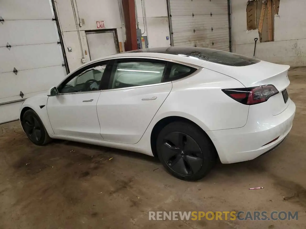 2 Photograph of a damaged car 5YJ3E1EA7LF660306 TESLA MODEL 3 2020