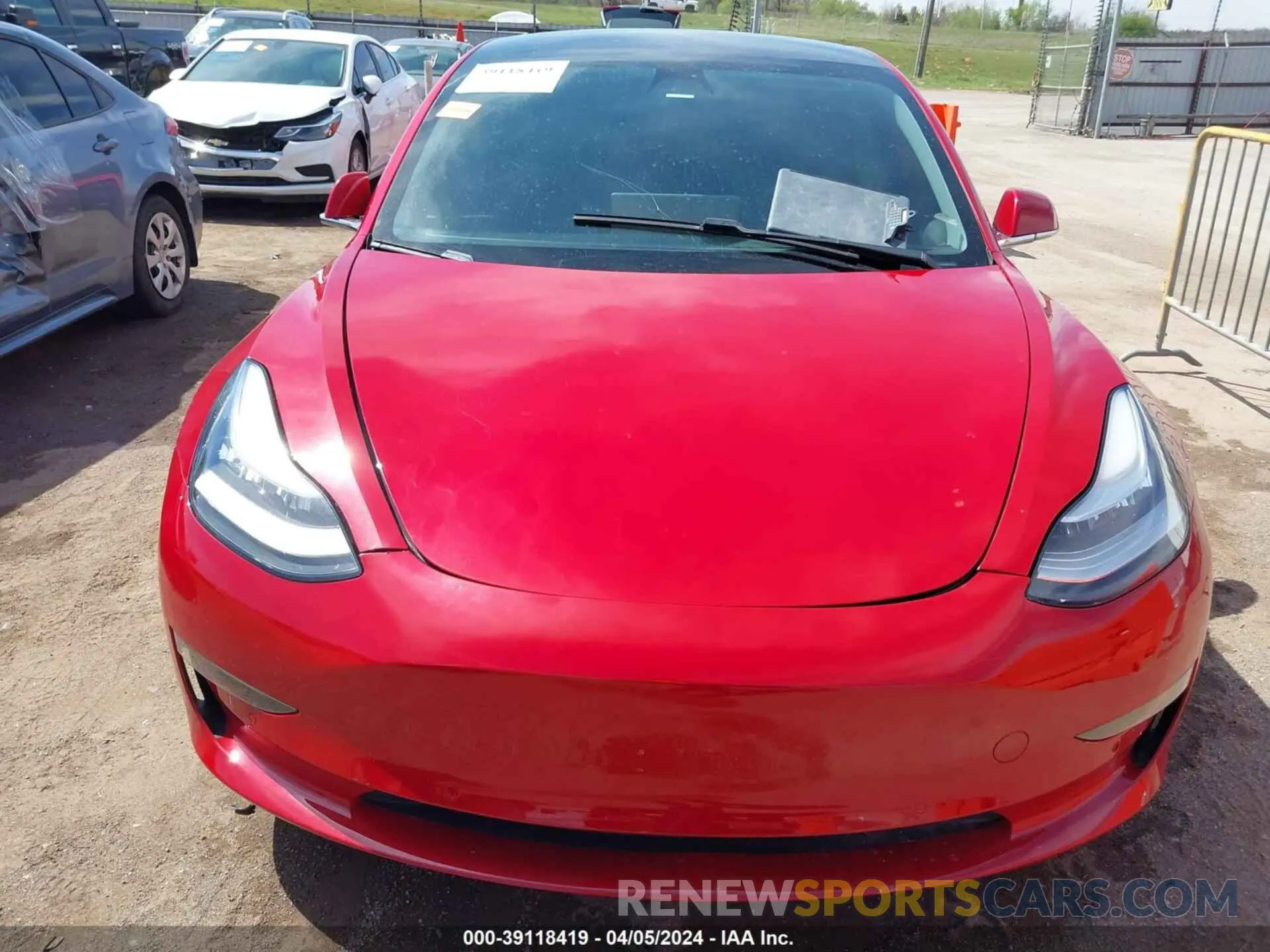12 Photograph of a damaged car 5YJ3E1EA7LF661276 TESLA MODEL 3 2020