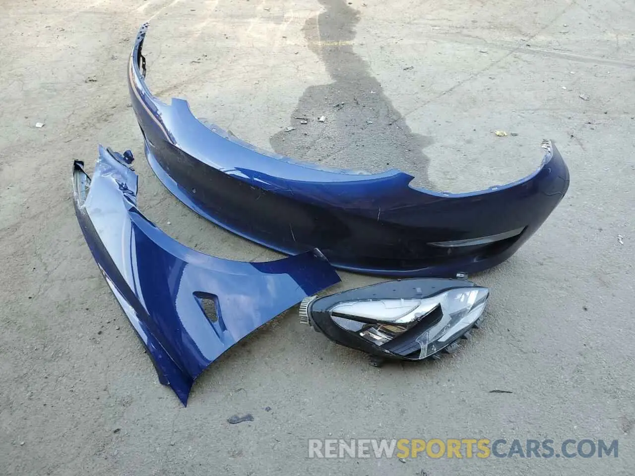14 Photograph of a damaged car 5YJ3E1EA7LF705907 TESLA MODEL 3 2020
