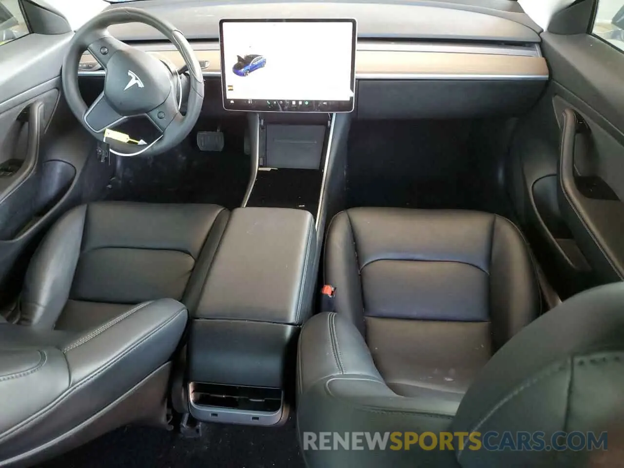 8 Photograph of a damaged car 5YJ3E1EA7LF705907 TESLA MODEL 3 2020