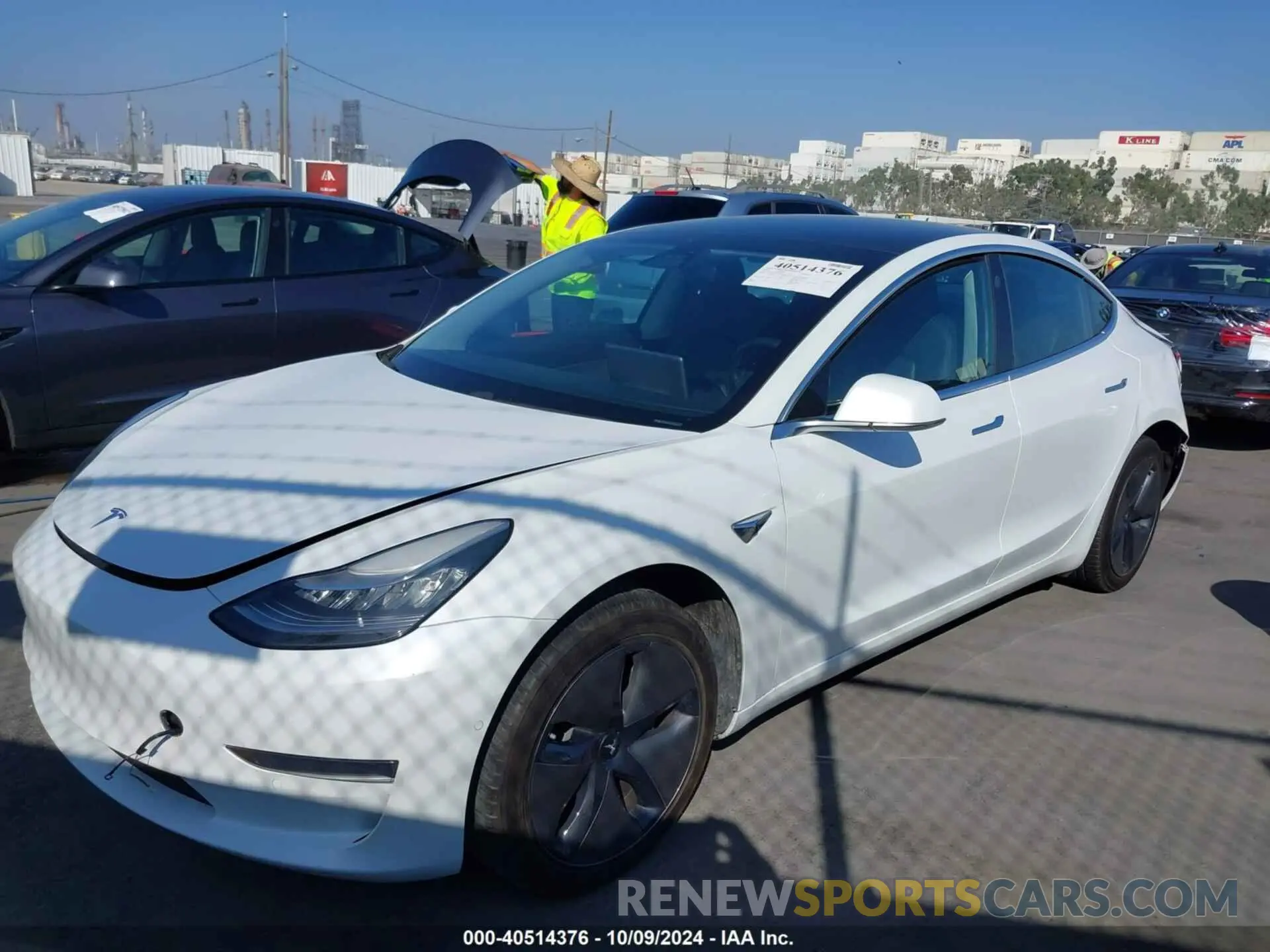 2 Фотография поврежденного автомобиля 5YJ3E1EA7LF706197 TESLA MODEL 3 2020
