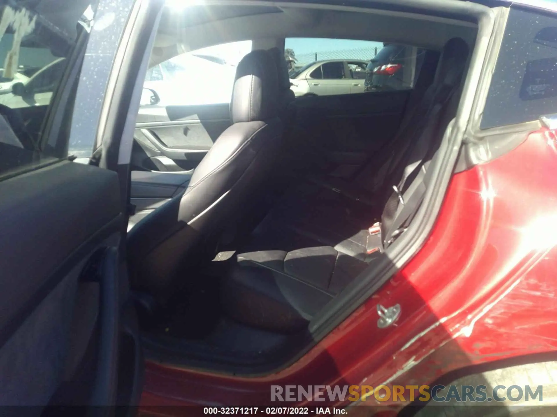 8 Photograph of a damaged car 5YJ3E1EA7LF706636 TESLA MODEL 3 2020