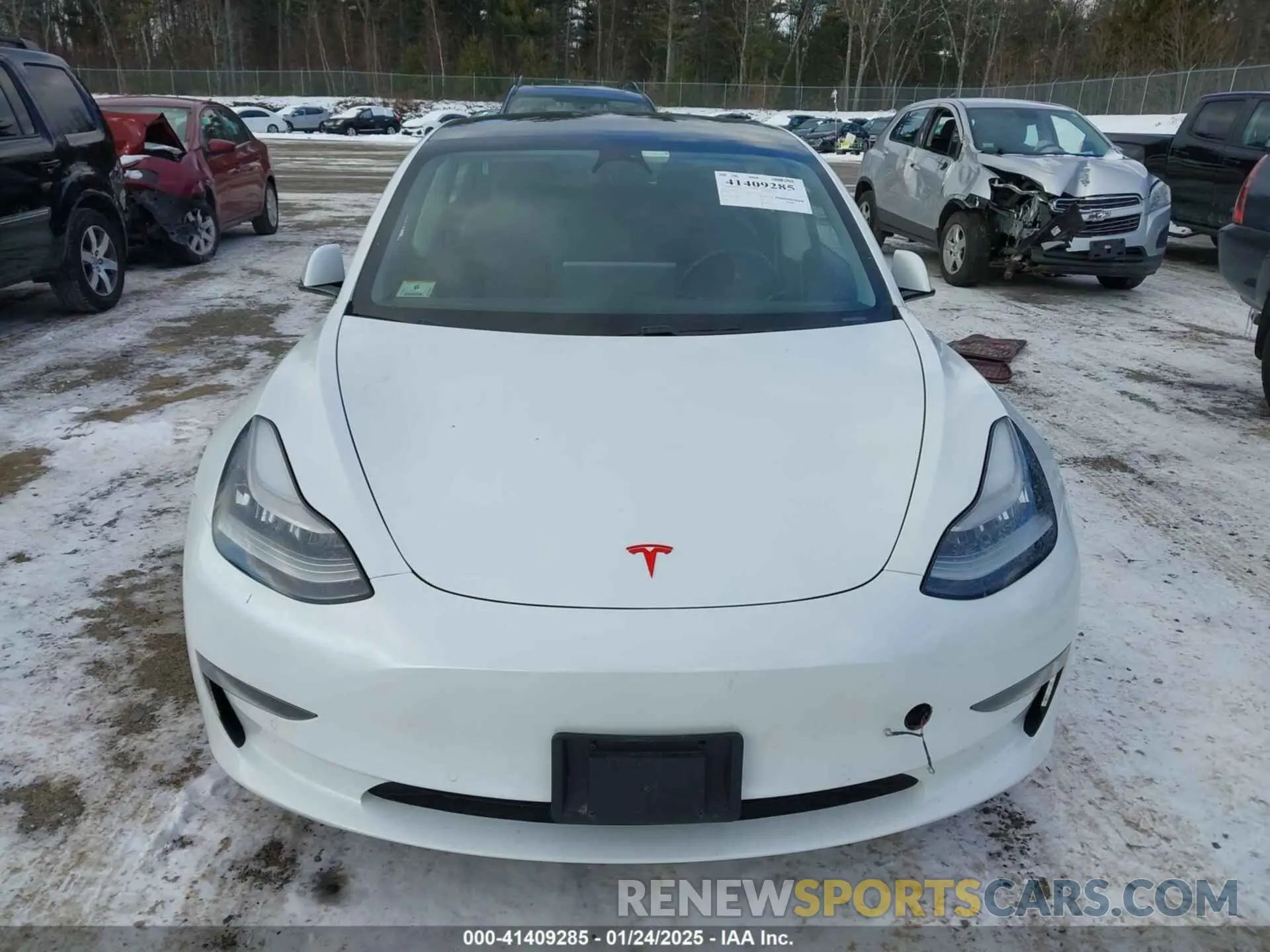 12 Photograph of a damaged car 5YJ3E1EA7LF742973 TESLA MODEL 3 2020