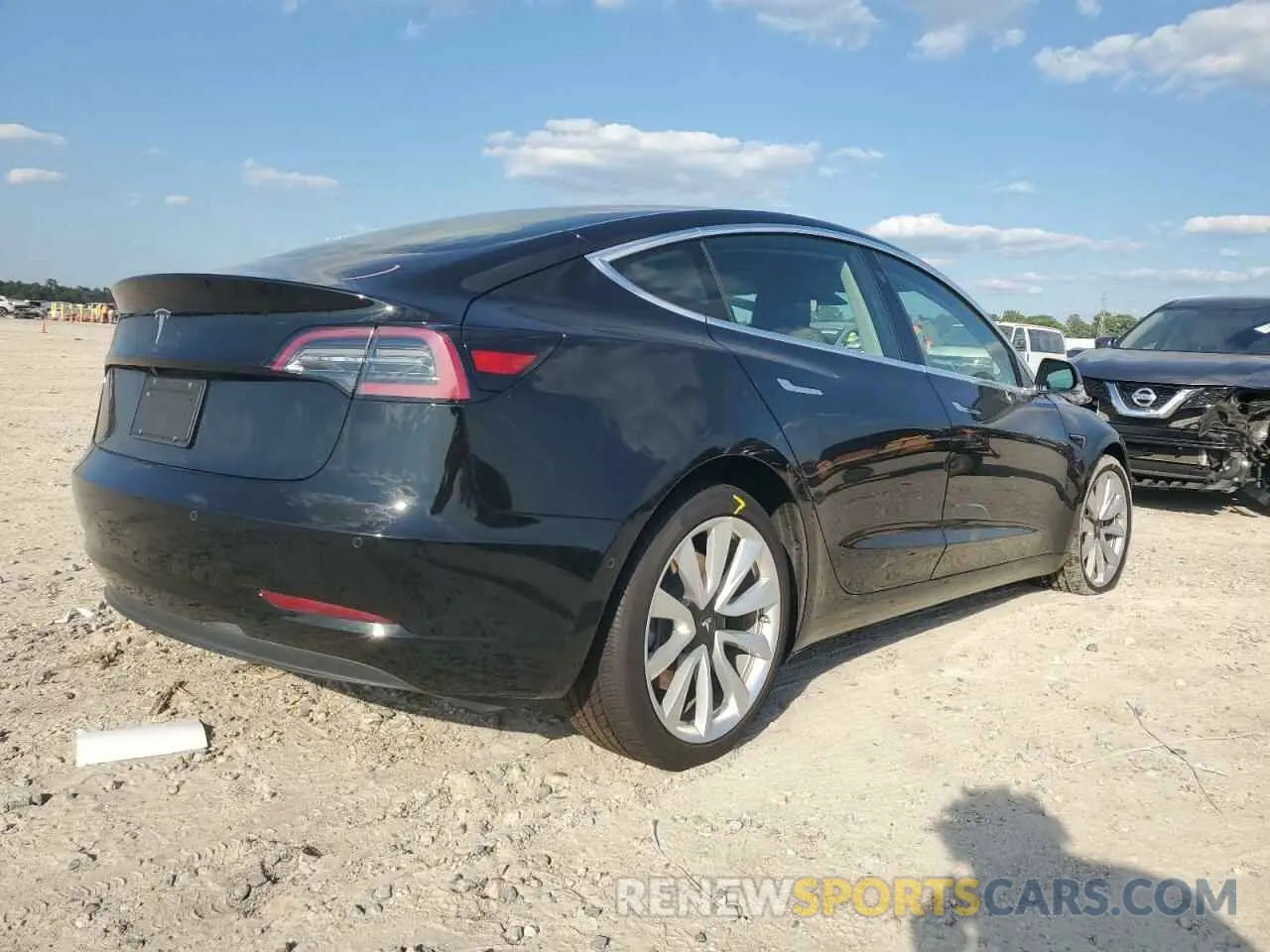 3 Photograph of a damaged car 5YJ3E1EA7LF785533 TESLA MODEL 3 2020