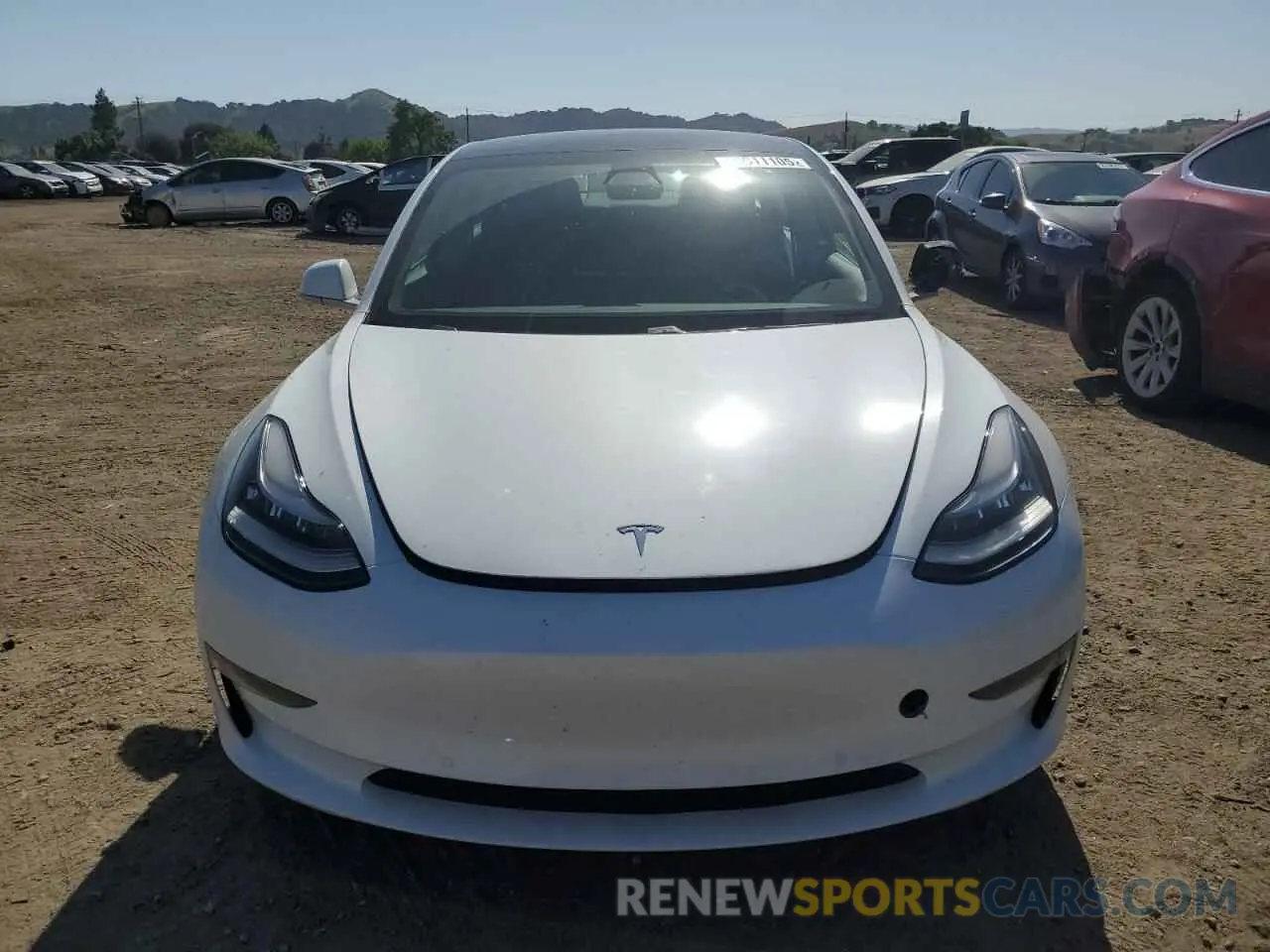 5 Photograph of a damaged car 5YJ3E1EA7LF805859 TESLA MODEL 3 2020