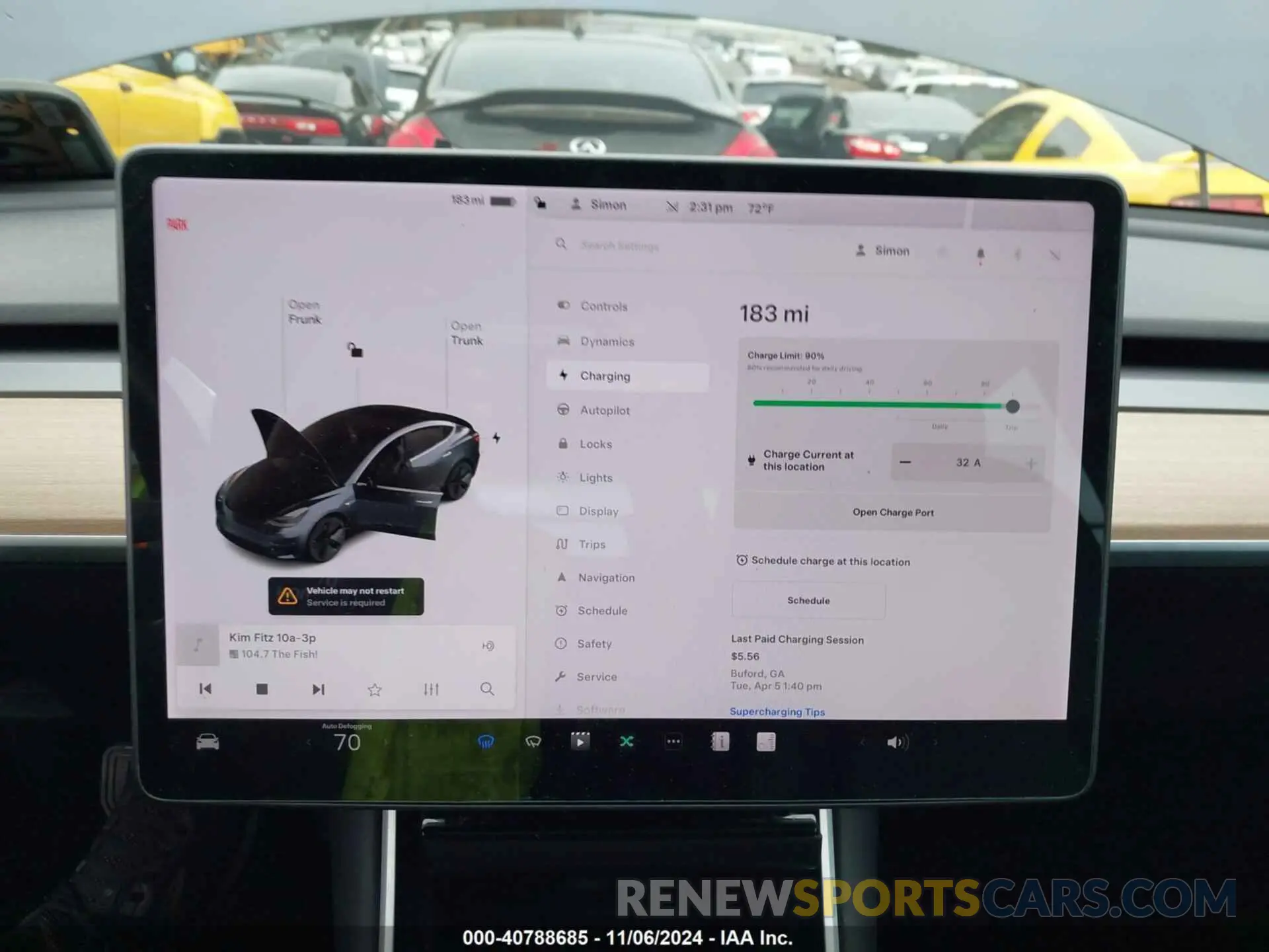 17 Photograph of a damaged car 5YJ3E1EA8LF495785 TESLA MODEL 3 2020