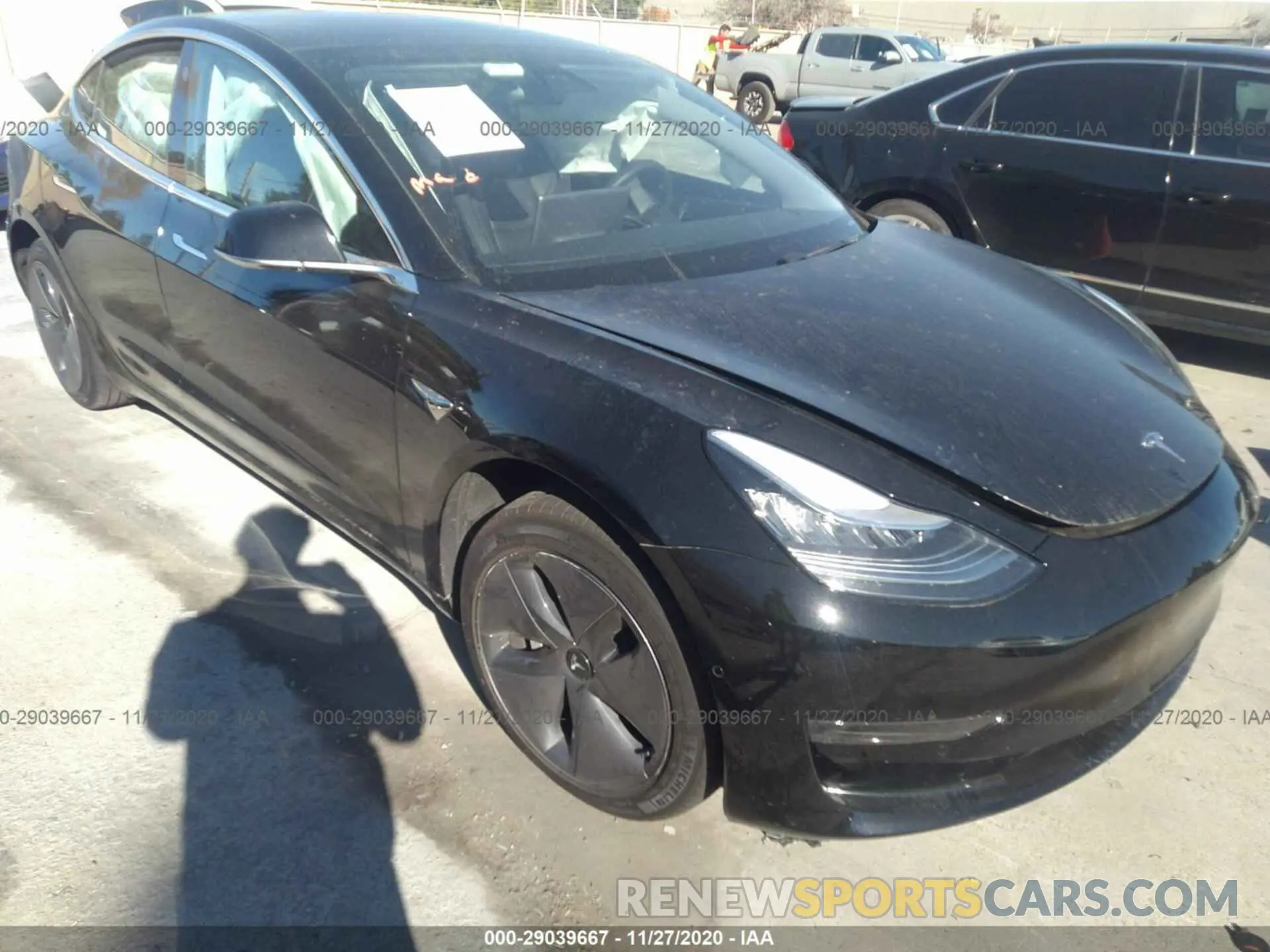 1 Фотография поврежденного автомобиля 5YJ3E1EA8LF630084 TESLA MODEL 3 2020