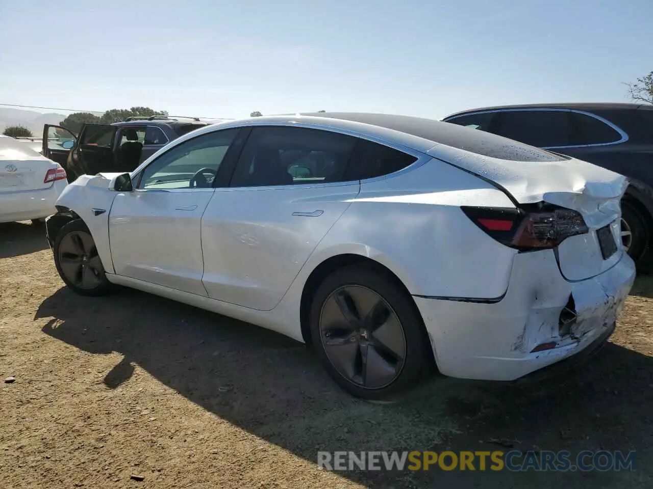 2 Фотография поврежденного автомобиля 5YJ3E1EA8LF633213 TESLA MODEL 3 2020