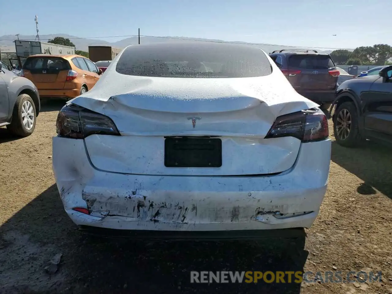 6 Фотография поврежденного автомобиля 5YJ3E1EA8LF633213 TESLA MODEL 3 2020