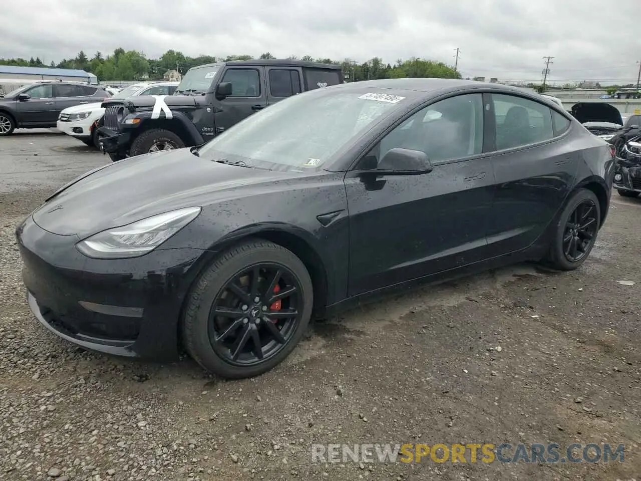 1 Фотография поврежденного автомобиля 5YJ3E1EA8LF643871 TESLA MODEL 3 2020