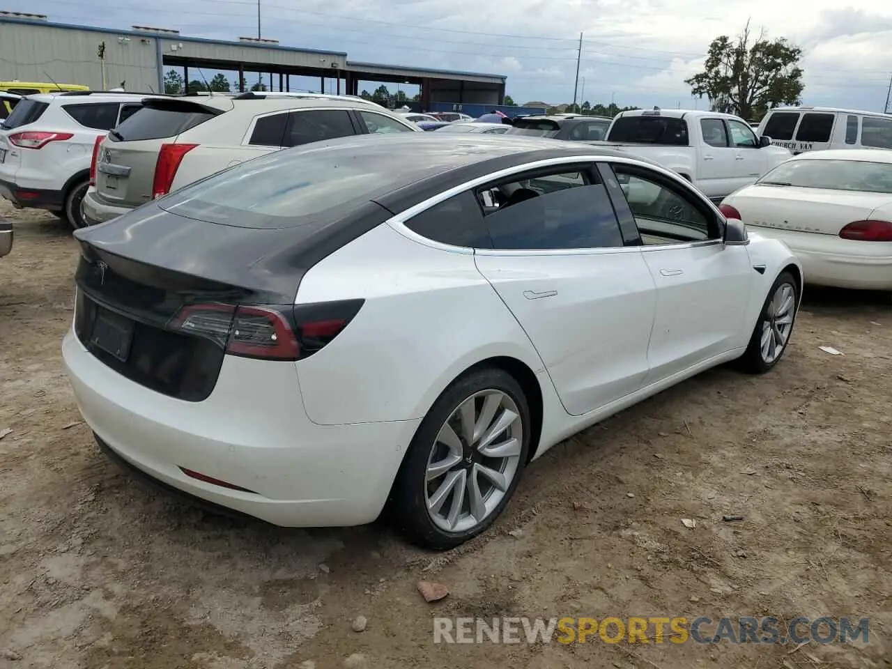 3 Фотография поврежденного автомобиля 5YJ3E1EA8LF645829 TESLA MODEL 3 2020