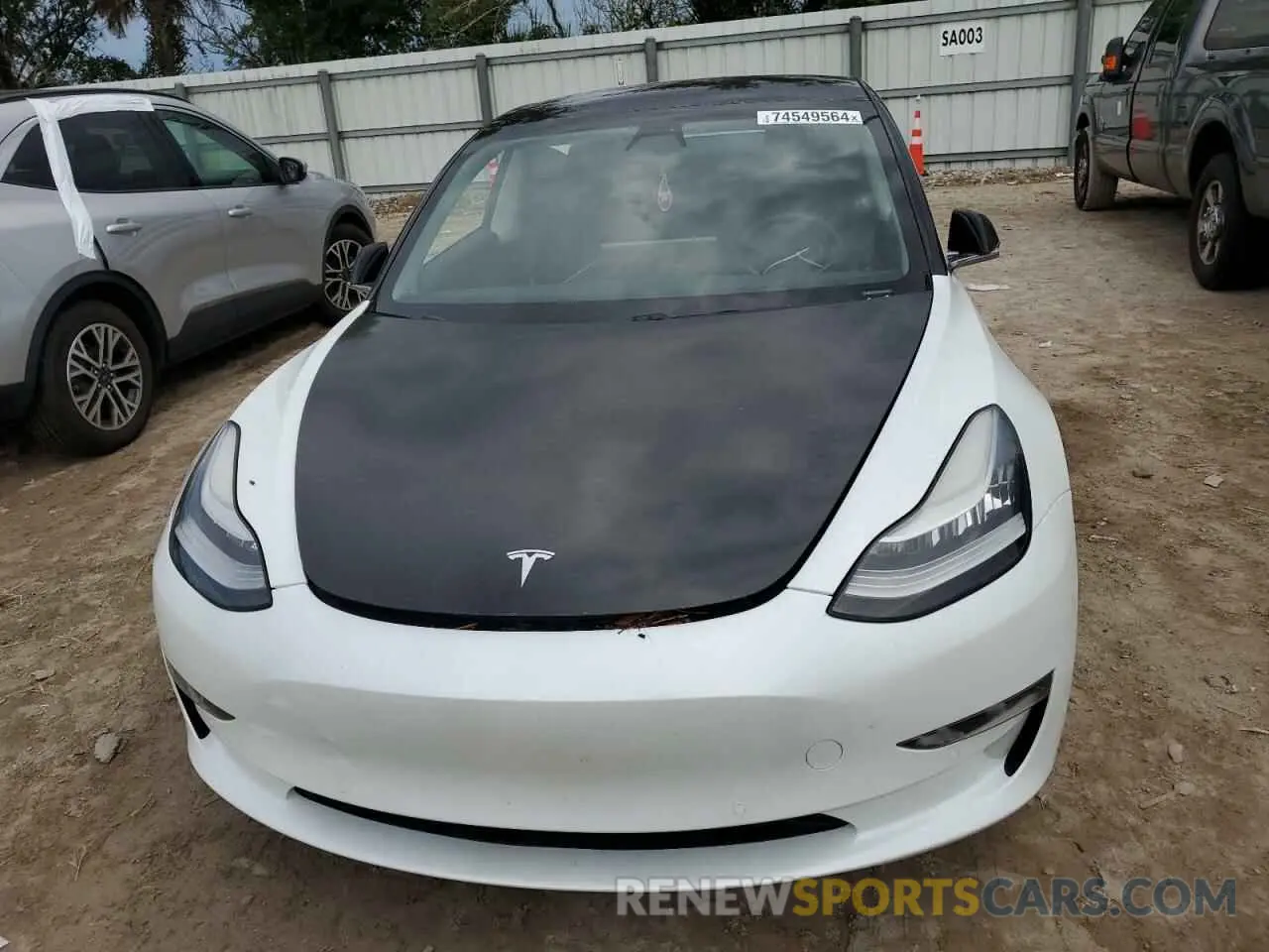 5 Фотография поврежденного автомобиля 5YJ3E1EA8LF645829 TESLA MODEL 3 2020