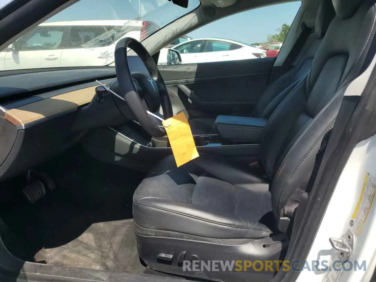 7 Photograph of a damaged car 5YJ3E1EA8LF659083 TESLA MODEL 3 2020