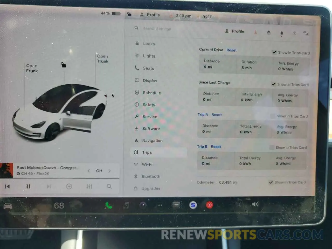 9 Photograph of a damaged car 5YJ3E1EA8LF659083 TESLA MODEL 3 2020