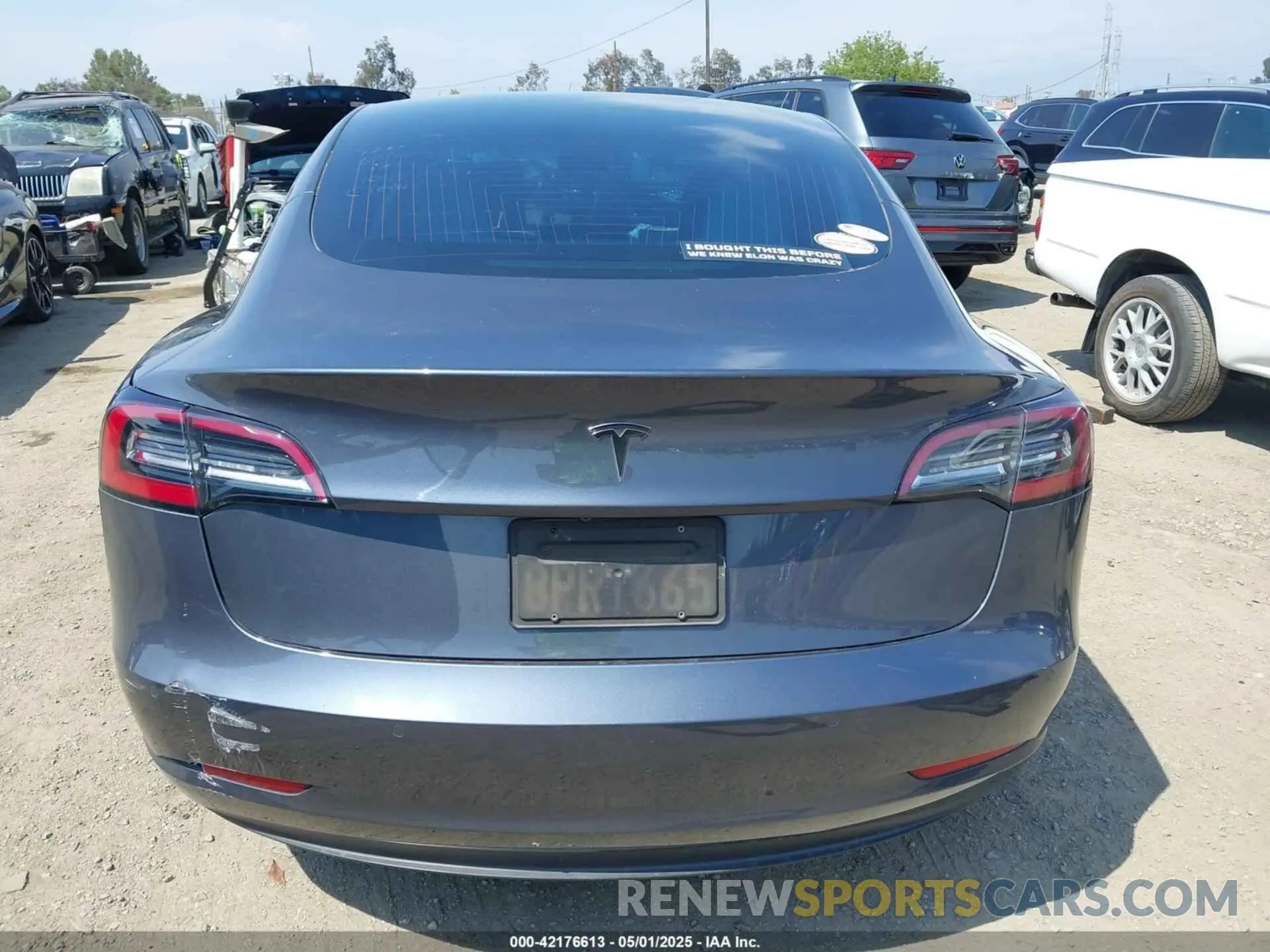 17 Фотография поврежденного автомобиля 5YJ3E1EA8LF662212 TESLA MODEL 3 2020