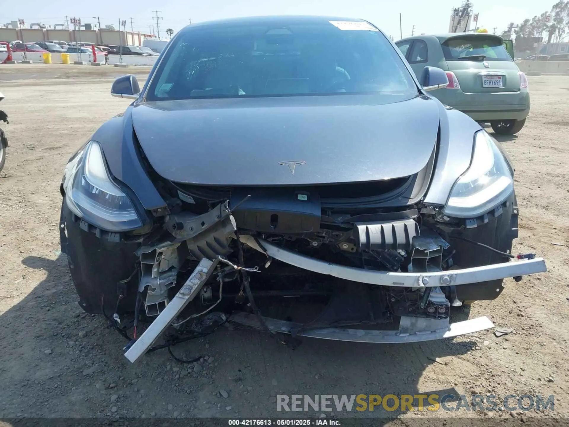6 Фотография поврежденного автомобиля 5YJ3E1EA8LF662212 TESLA MODEL 3 2020