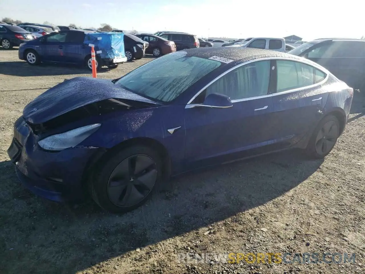 1 Фотография поврежденного автомобиля 5YJ3E1EA8LF705995 TESLA MODEL 3 2020