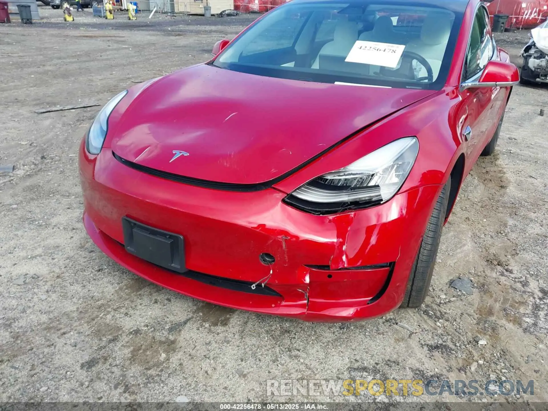 6 Photograph of a damaged car 5YJ3E1EA8LF797688 TESLA MODEL 3 2020