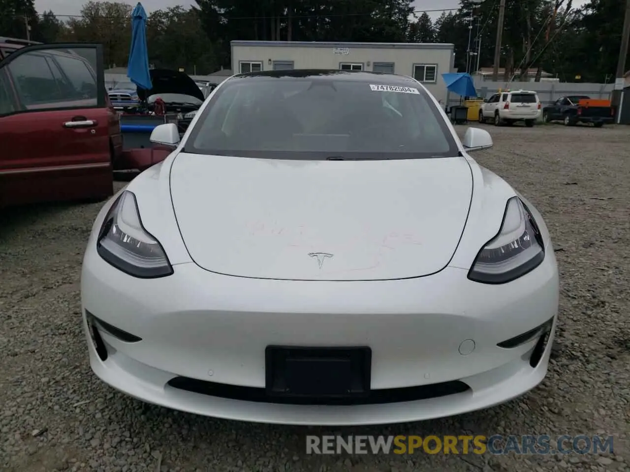 5 Фотография поврежденного автомобиля 5YJ3E1EA9LF504896 TESLA MODEL 3 2020