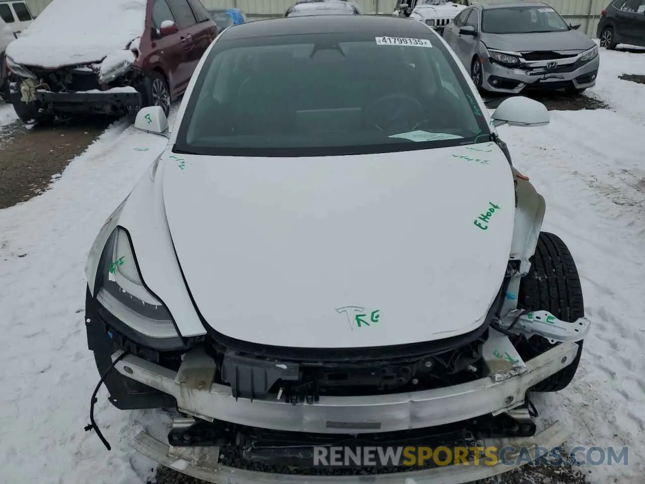 5 Фотография поврежденного автомобиля 5YJ3E1EA9LF613181 TESLA MODEL 3 2020