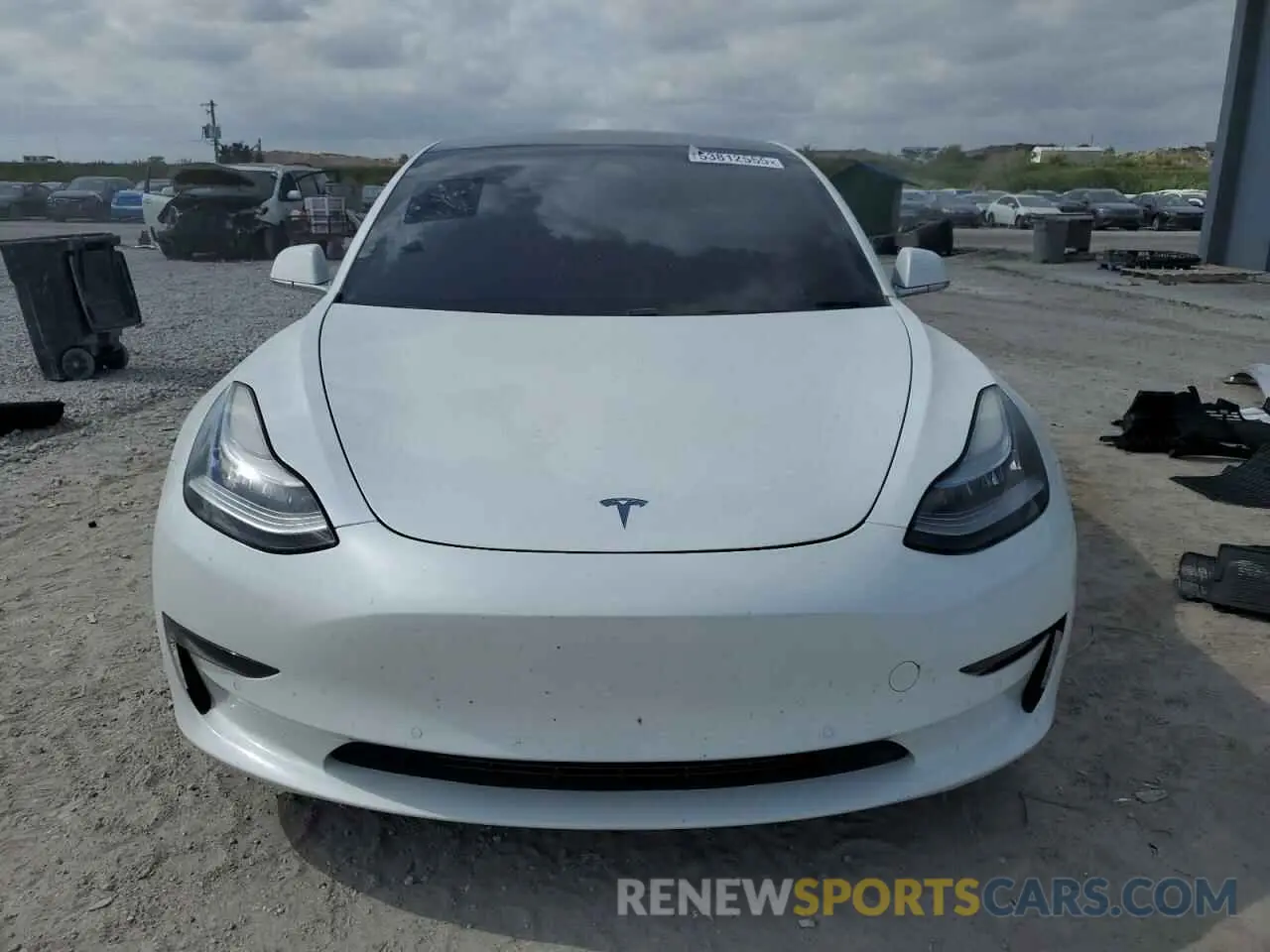 5 Photograph of a damaged car 5YJ3E1EA9LF613746 TESLA MODEL 3 2020