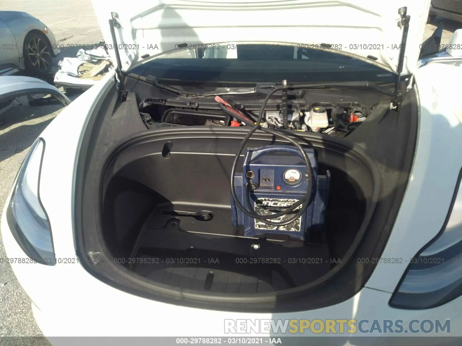 10 Photograph of a damaged car 5YJ3E1EA9LF615206 TESLA MODEL 3 2020