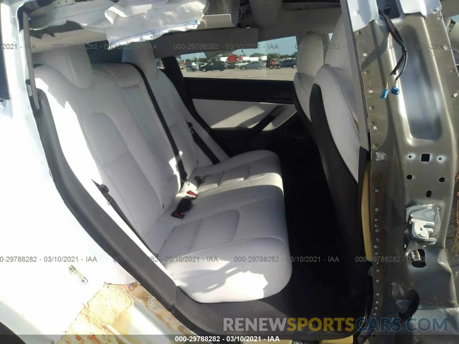 8 Photograph of a damaged car 5YJ3E1EA9LF615206 TESLA MODEL 3 2020