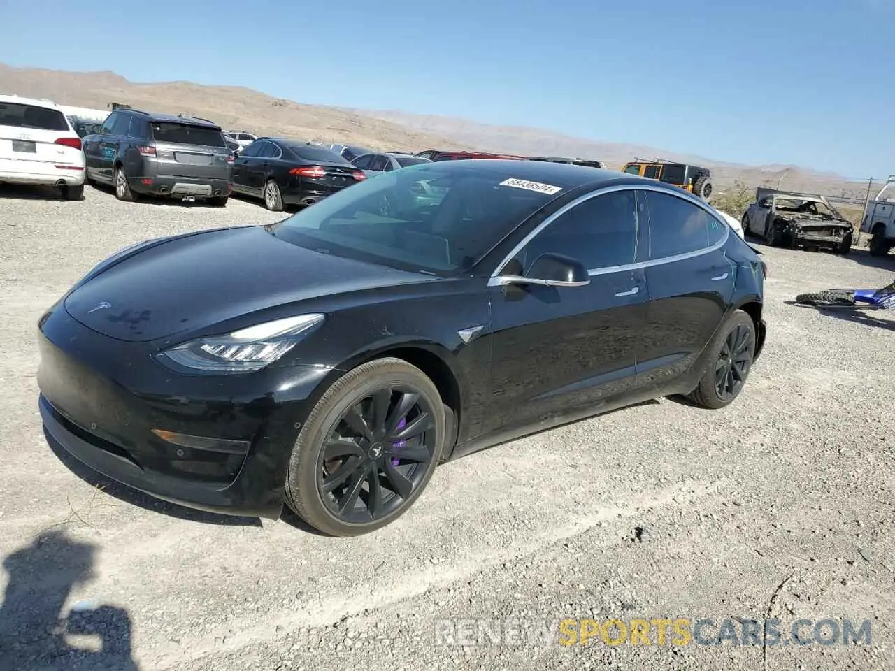 1 Фотография поврежденного автомобиля 5YJ3E1EA9LF633575 TESLA MODEL 3 2020