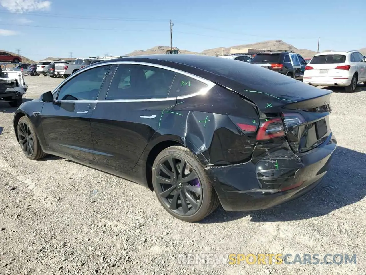 2 Фотография поврежденного автомобиля 5YJ3E1EA9LF633575 TESLA MODEL 3 2020