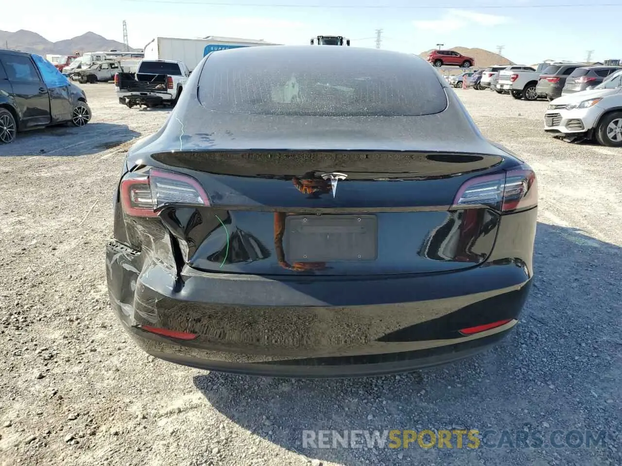 6 Фотография поврежденного автомобиля 5YJ3E1EA9LF633575 TESLA MODEL 3 2020