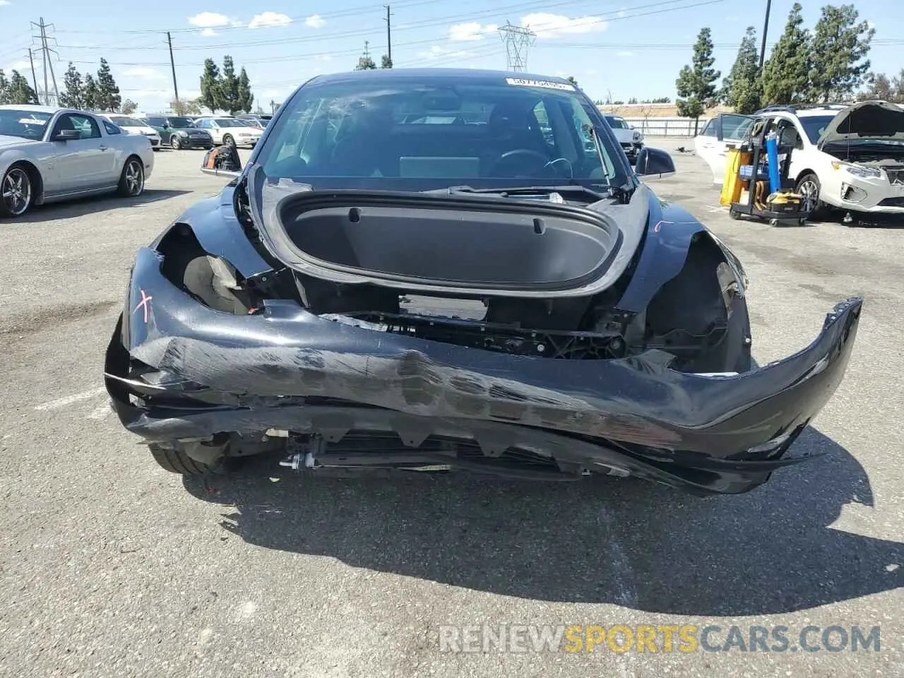 5 Photograph of a damaged car 5YJ3E1EA9LF645516 TESLA MODEL 3 2020